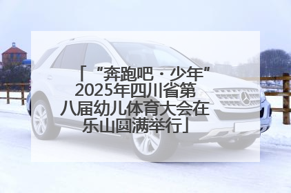 “奔跑吧・少年”2025年四川省第八届幼儿体育大会在乐山圆满举行