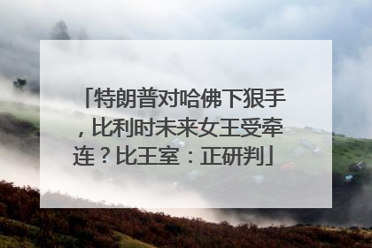 特朗普对哈佛下狠手，比利时未来女王受牵连？比王室：正研判