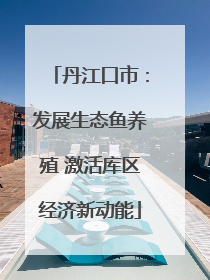 丹江口市：发展生态鱼养殖 激活库区经济新动能