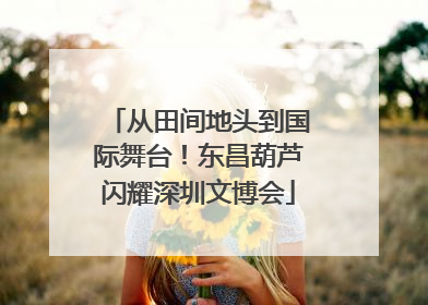从田间地头到国际舞台！东昌葫芦闪耀深圳文博会