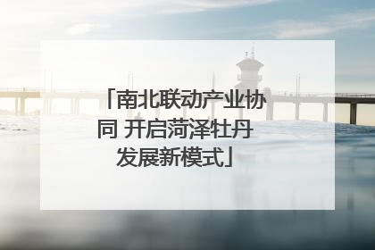 南北联动产业协同 开启菏泽牡丹发展新模式