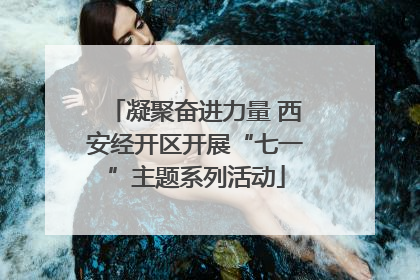 凝聚奋进力量 西安经开区开展“七一”主题系列活动