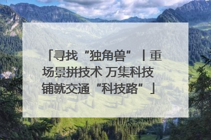 寻找“独角兽”丨重场景拼技术 万集科技铺就交通“科技路”