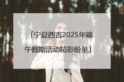 宁夏西吉2025年端午假期活动精彩纷呈