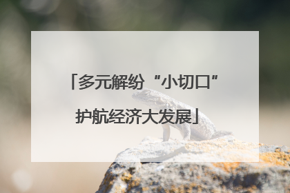 多元解纷“小切口” 护航经济大发展