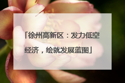 徐州高新区：发力低空经济，绘就发展蓝图