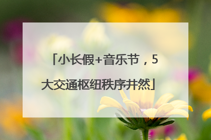 小长假+音乐节，5大交通枢纽秩序井然