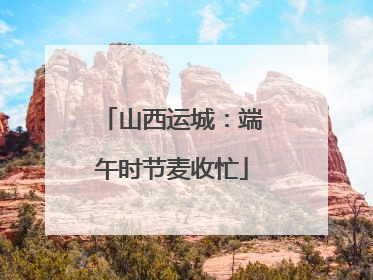 山西运城：端午时节麦收忙
