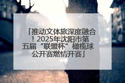 推动文体旅深度融合！2025年沈阳市第五届“联盟杯”橄榄球公开赛燃情开赛