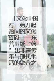 文化中国行｜剪刀起落间的文化密码——东营剪纸“剪”出非遗传承与现代生活的融合之道