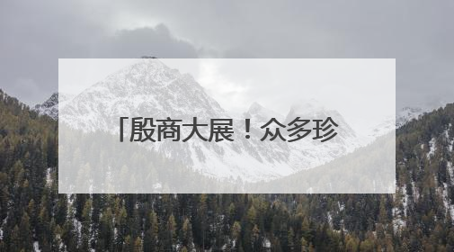 殷商大展！众多珍贵文物集结北京！