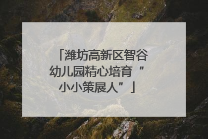 潍坊高新区智谷幼儿园精心培育“小小策展人”