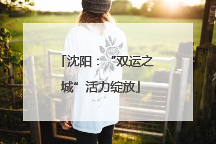 沈阳：“双运之城”活力绽放