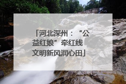 河北深州：“公益红娘”牵红线 文明新风润心田