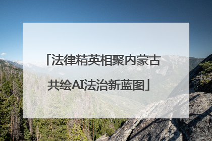 法律精英相聚内蒙古 共绘AI法治新蓝图