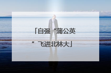 自强“蒲公英”飞进北林大