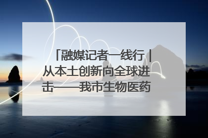 融媒记者一线行｜从本土创新向全球进击——我市生物医药产业破茧突围