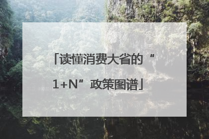读懂消费大省的“1+N”政策图谱