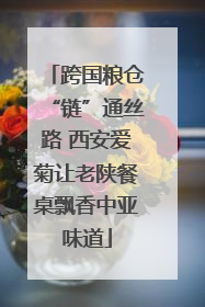 跨国粮仓“链”通丝路 西安爱菊让老陕餐桌飘香中亚味道