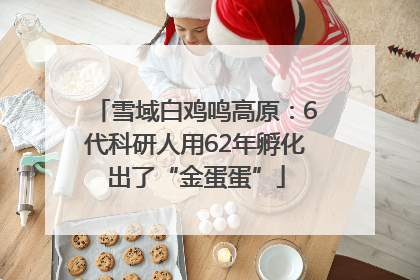 雪域白鸡鸣高原：6代科研人用62年孵化出了“金蛋蛋”