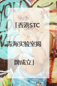 香港STC青海实验室揭牌成立