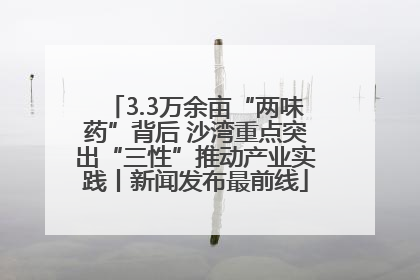 3.3万余亩“两味药”背后 沙湾重点突出“三性”推动产业实践丨新闻发布最前线
