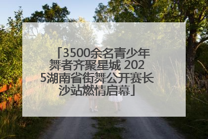 3500余名青少年舞者齐聚星城 2025湖南省街舞公开赛长沙站燃情启幕